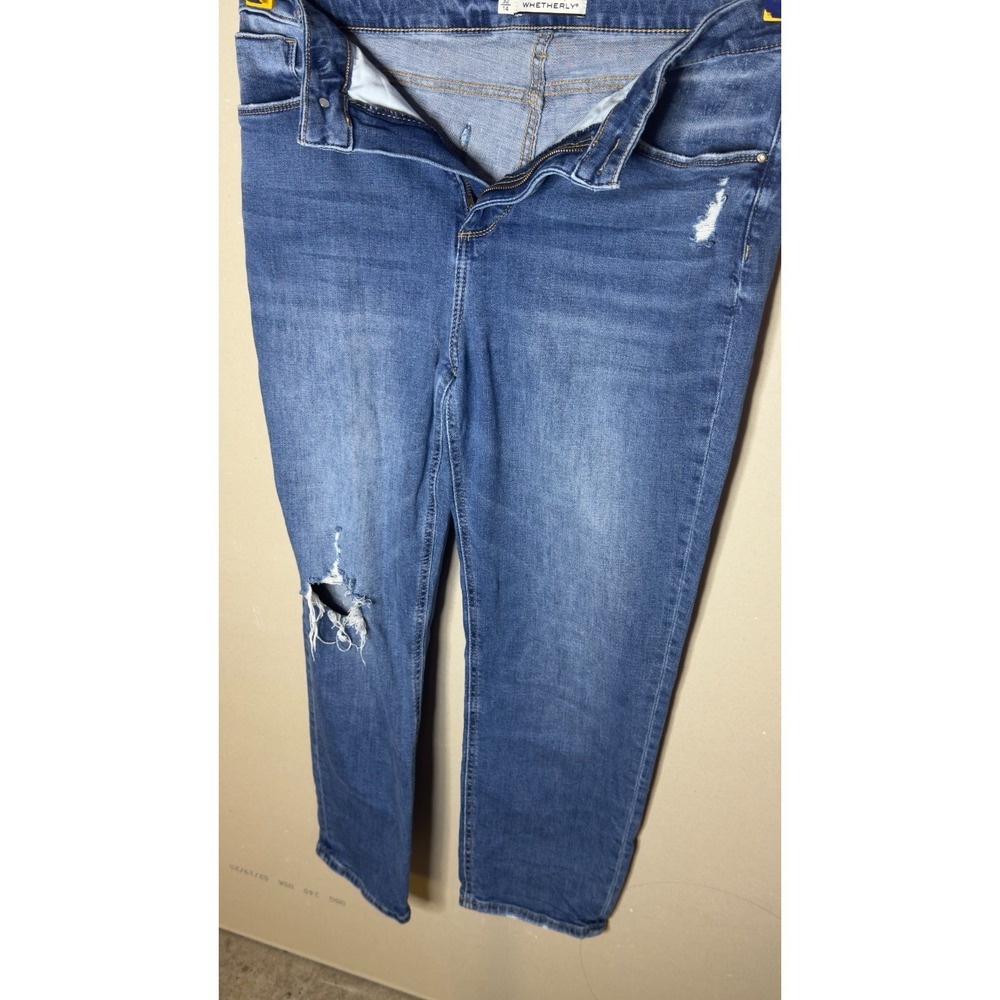 Whetherly Pierce High Rise Straight Leg Jeans Size 24 Medium Wash SKU#0151